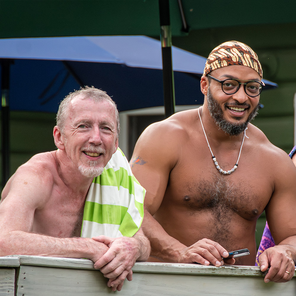 Gay Spirit Camp attendees