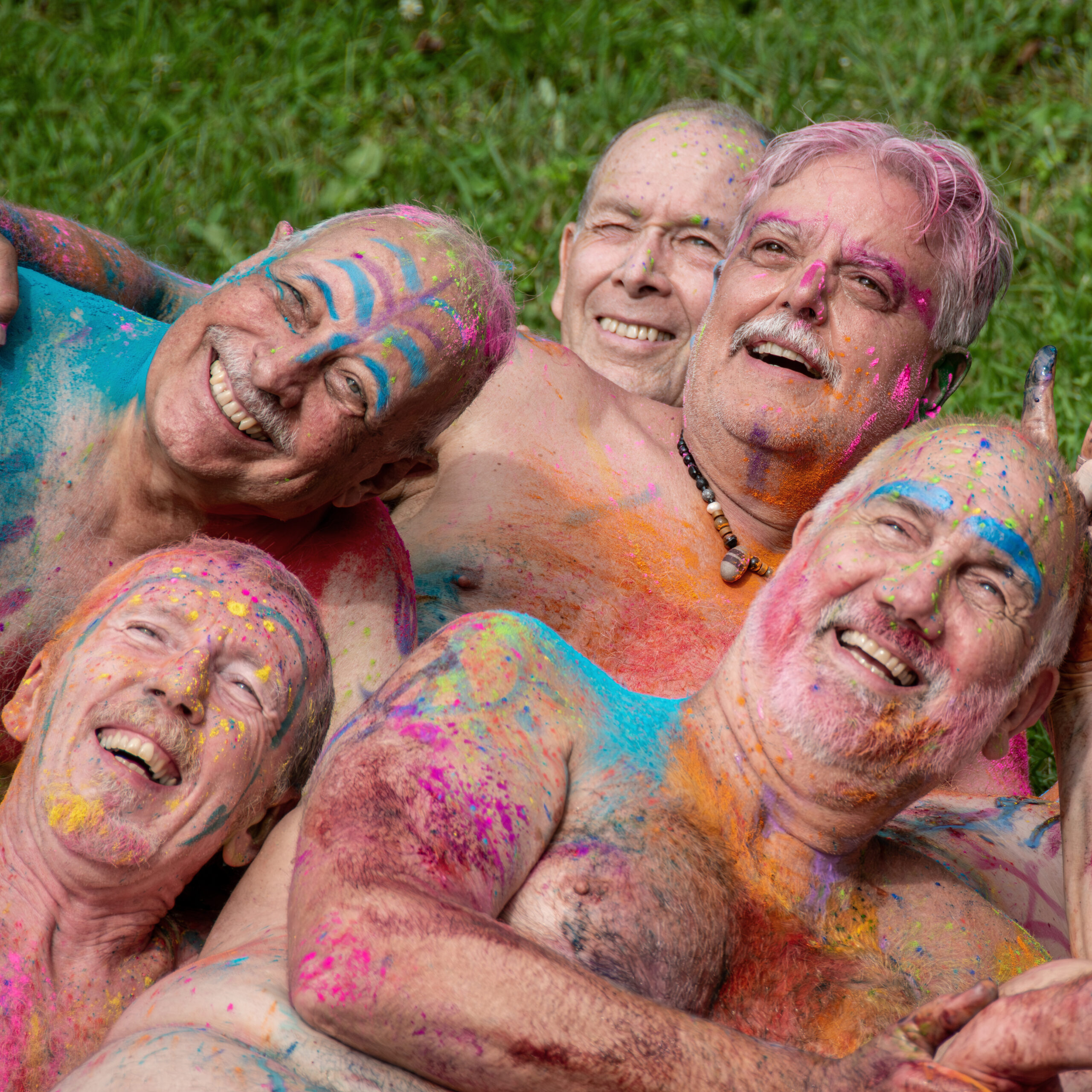 Gay Spirit Camp attendees